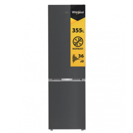 WHIRLPOOL WHK 25404 XBR5E Ψυγειοκαταψύκτης 203.5cm Μαύρο